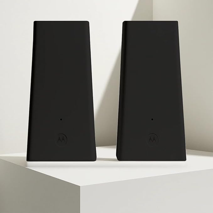 Motorola MQ20 WiFi 6E Router with Easy Mesh, Tri-Band 8.4 Gbps Speed, 3000 sq. ft Coverage, Advanced Parental Controls, Next-Gen Security & Seamless Device Management, White, Single Pack