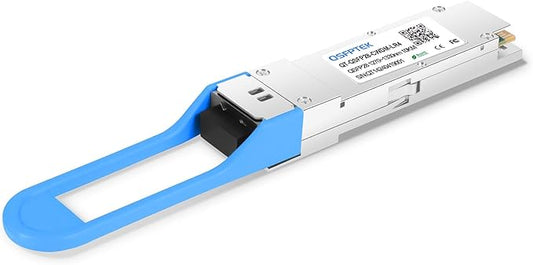 QSFPTEK 100GBASE-CWDM4 QSFP28 1310nm 2km DOM LC SMF Optical Transceiver Module for Juniper QSFP-100G-CWDM4