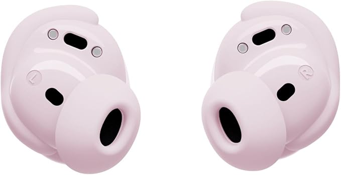 Bose QuietComfort Bluetooth Earbuds, True Wireless Earbuds with Active Noise Cancellation and Mic, Deep Bass, IPX4 Rating, Up to 8.5 Hours of Playtime, Petal Pink - Limited Edition Color