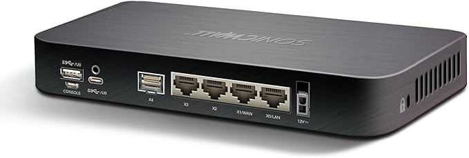 Sonicwall TZ80 Secure Connect - 1 Year Secure Connect Edition (03-SSC-2841) | TZ80 Network Security Appliance with 1 Year Secure Connect | Next-Generation Firewall