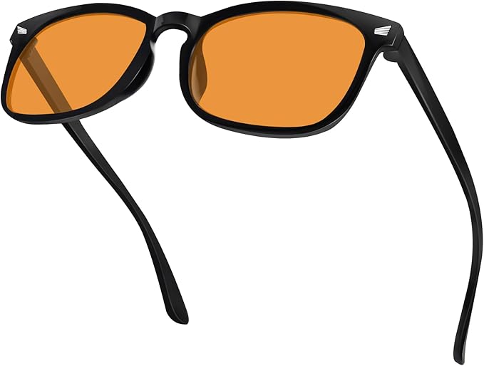 Blue Light Glasses for Woman Men | 99% Blue Light Blocking Glasses | Computer Glassess | Night Driving | Gaming | TV Phone Screen Reader Square Frame | Anti Eyestrain & UV Glare Protection