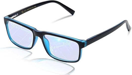 Blue Light Glasses For Women/Men Anti-Fatigue Computer Monitor Gaming Glasses Reduce Eye Strain Bluelight Blocking Glasses Blue