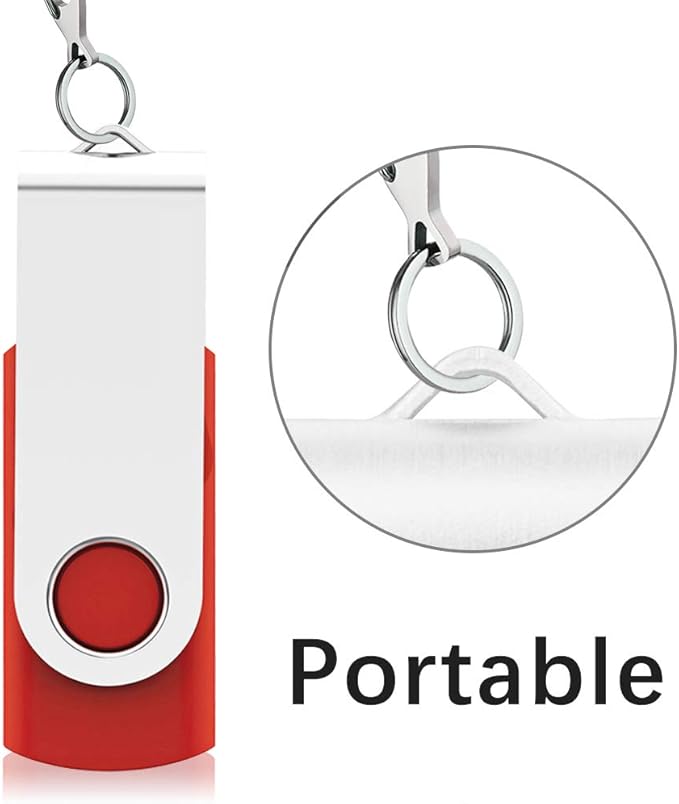 KEXIN USB 3.0 Flash Drive 64GB 10 Pack Thumb Drive 64G USB Drive USB 3.0 Drive 64 GB with LED Indicator