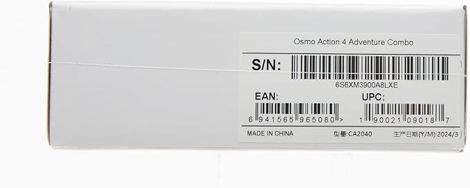 DJI Osmo Action 4 Adventure Combo, 4K/120fps Waterproof Action Camera with a 1/1.3-Inch Sensor, 10-bit & D-Log M Color Performance, Up to 7.5 h with 3 Batteries, Outdoor Camera for Travel, Biking