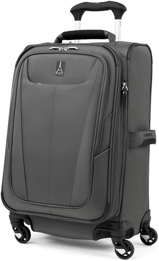 Travelpro Maxlite 5 Softside Expandable Luggage with 4 Spinner Wheels, Lightweight Suitcase, Men and Women, Shadow Grey, 2-Piece Set (21/29)
