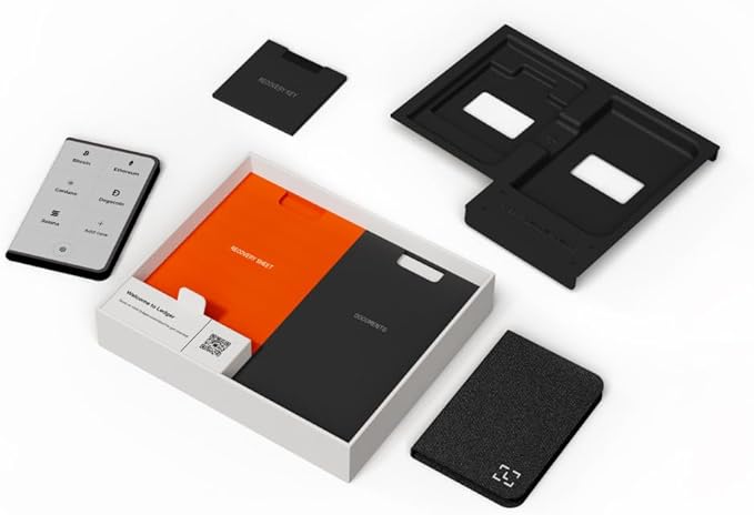 Ledger STAX - Premium from Every Angle - Now Enhanced Recovery Key, Your Private Backup to Access Your Assets with a Secure tap