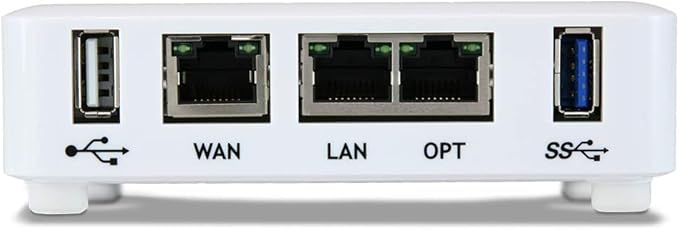 Netgate 1100 pfSense+ Security Gateway | VPN, Router, Firewall | Lifetime TAC Lite Support | 3X 1 GbE Ports | Protect Your Network with This Fully Featured, Professional Network Security Appliance.