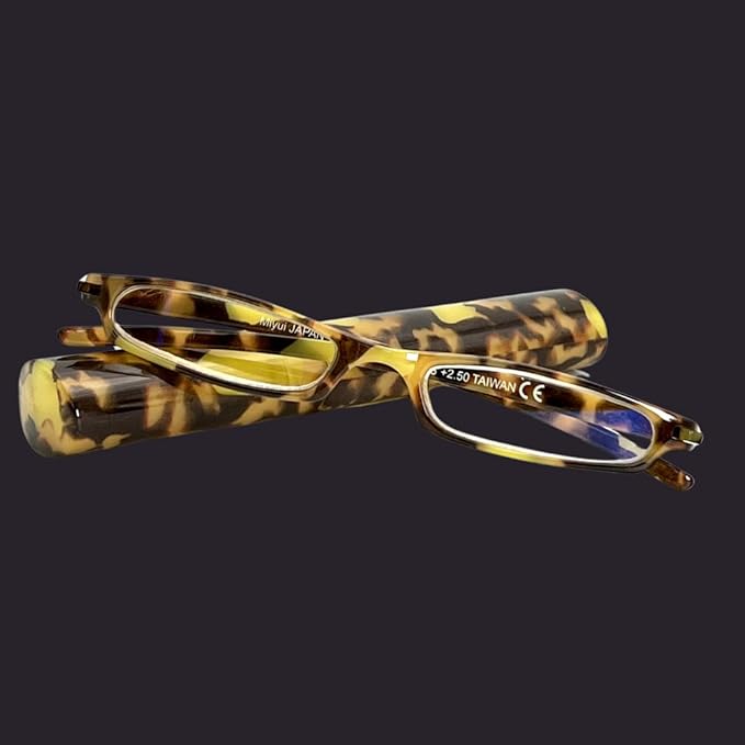 Women Reading Glasses Men Blue Light Blocking Anti Eyestrain Slim Computer Reader Tube Small Glass Thin Compact