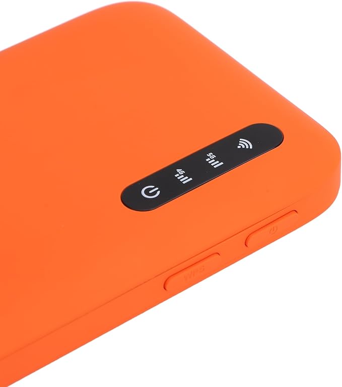 5G High Speed WiFi6 Mobile Hotspot Router with SIM Card Slot 6100mAh Battery Band Portable Router for Travel