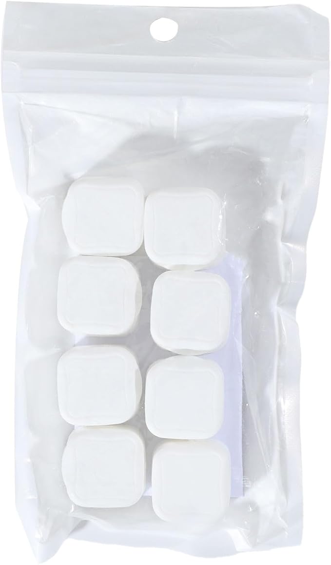 MoKo 8 Pack Magnetic Cable Clips, Desk Cord Organizer, Adhesive Cord Holder, Cable Management Wire Holder Keeper Organizer for Nightstand Desk Kitchen Office Car Wall Glass, White