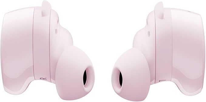 Bose QuietComfort Bluetooth Earbuds, True Wireless Earbuds with Active Noise Cancellation and Mic, Deep Bass, IPX4 Rating, Up to 8.5 Hours of Playtime, Petal Pink - Limited Edition Color