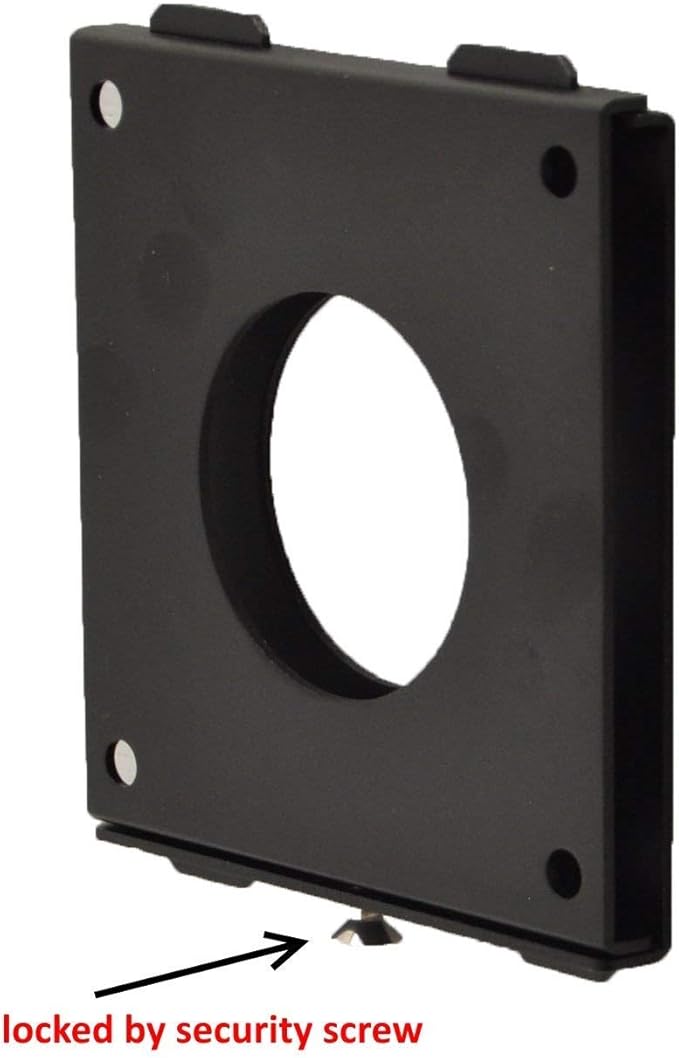 TABcare Security Anti-Theft Acrylic VESA Enclosure for Samsung Galaxy 9.7" Tablet with Wall Mount Kit (Clear, TAB S2 9.7)