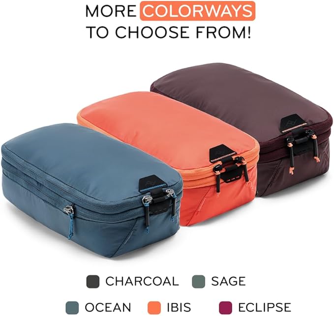 Peak Design Packing Cube Small for Quick and Efficient packing (Eclipse)