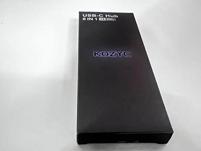 USB C Docking Station Dual Monitor, 8-in-1 USBC Hub with 2 HDMI Ports, USB-C 3.0, 2xUSB-A 3.0, SD/TF, 100W PD, Compatible with HP, Dell