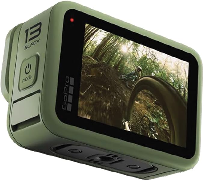 GoPro HERO13 Black in Forest Green (Limited Edition) - Waterproof Action Camera with 5.3K60 Video, 27MP Photo + Compatability with HB-Series Lenses