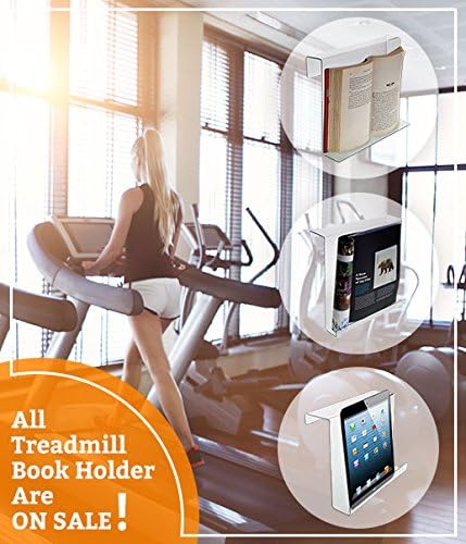SOURCE ONE Ultra Small Compact Ipad/Kindle/Nook/Ereader Size Treadmill Book Holder