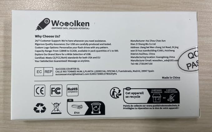 USB C Flash Drive 32GB 5 Pack, Wooolken USB 3.0 Dual Drive Type-C Thumb Drive OTG Memory Stick Compatible with iPhone 16/15, Android Smartphone/Tablets/Computers