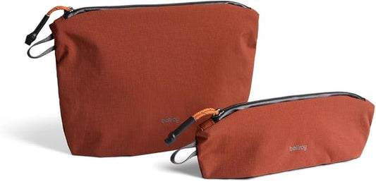Bellroy Lite Pouch Duo (Lightweight Pencil case and Pouch) - Clay