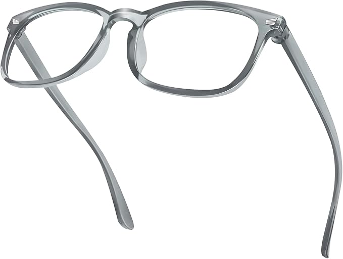 Blue Light Glasses for Woman Men | 99% Blue Light Blocking Glasses | Computer Glassess | Night Driving | Gaming | TV Phone Screen Reader Square Frame | Anti Eyestrain & UV Glare Protection