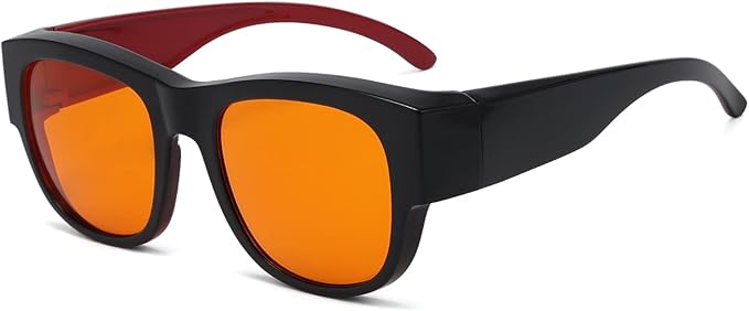 Eyekepper Mens Fit Over Blue Light Blocking Glasses Computer Gaming Eyeglasses for Women