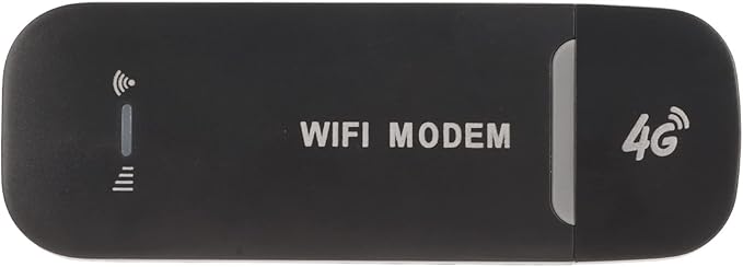 4G Router, 4G LTE USB Hotspot with SIM Card Slot, Up to 10 Users, Portable Mobile Network Hotspot USB Modem for Home, Travel
