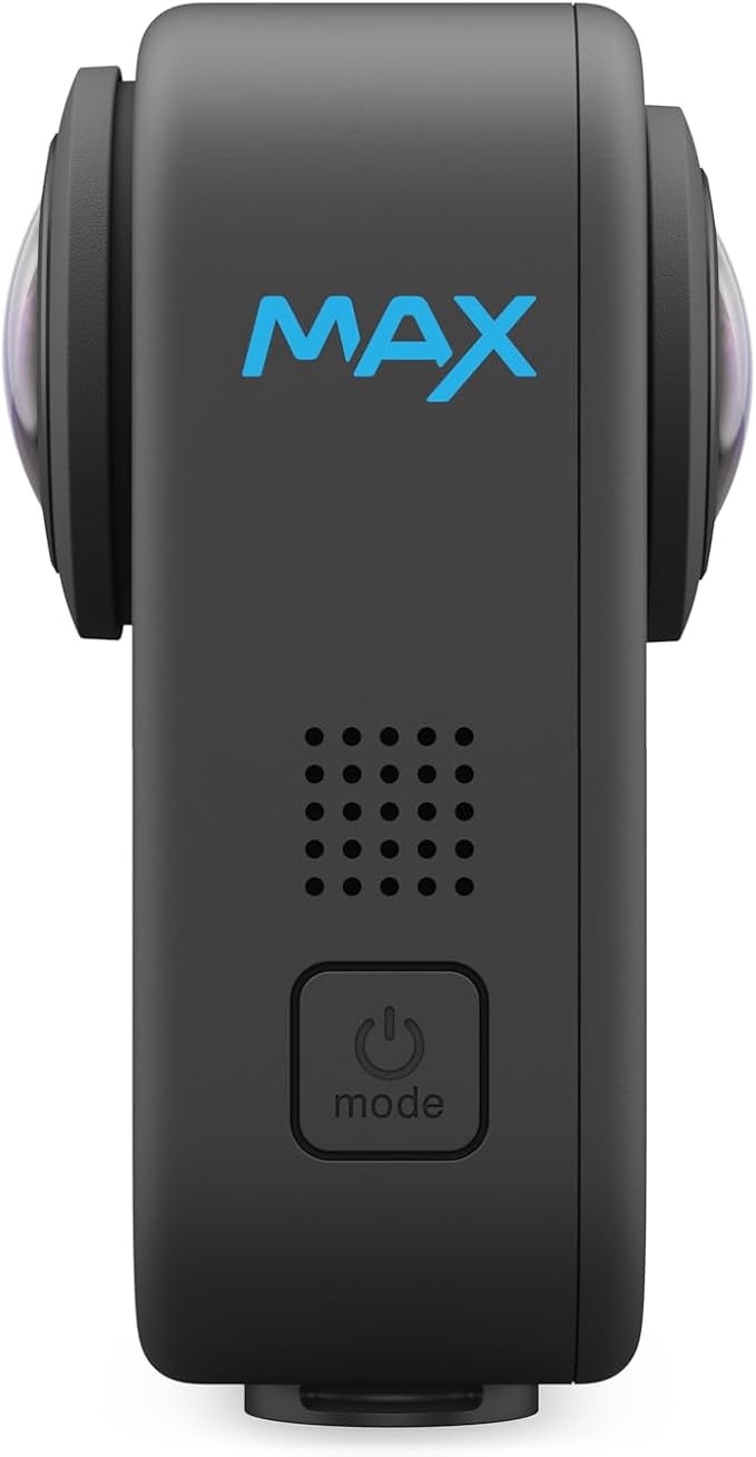 GoPro MAX — Waterproof 360 + Traditional Action Camera with Touch Screen Spherical 5.6K30 HD Video 16.6MP 360 Photos 1080p Live Streaming Stabilization
