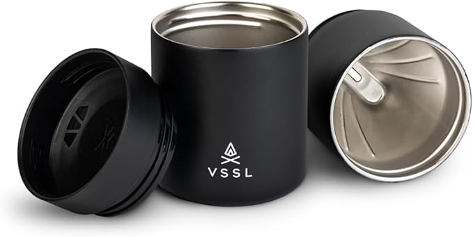 Nest Pour Over Coffee Set, Transportable and Compact Pour Over Set with 10 oz Double Walled Mug