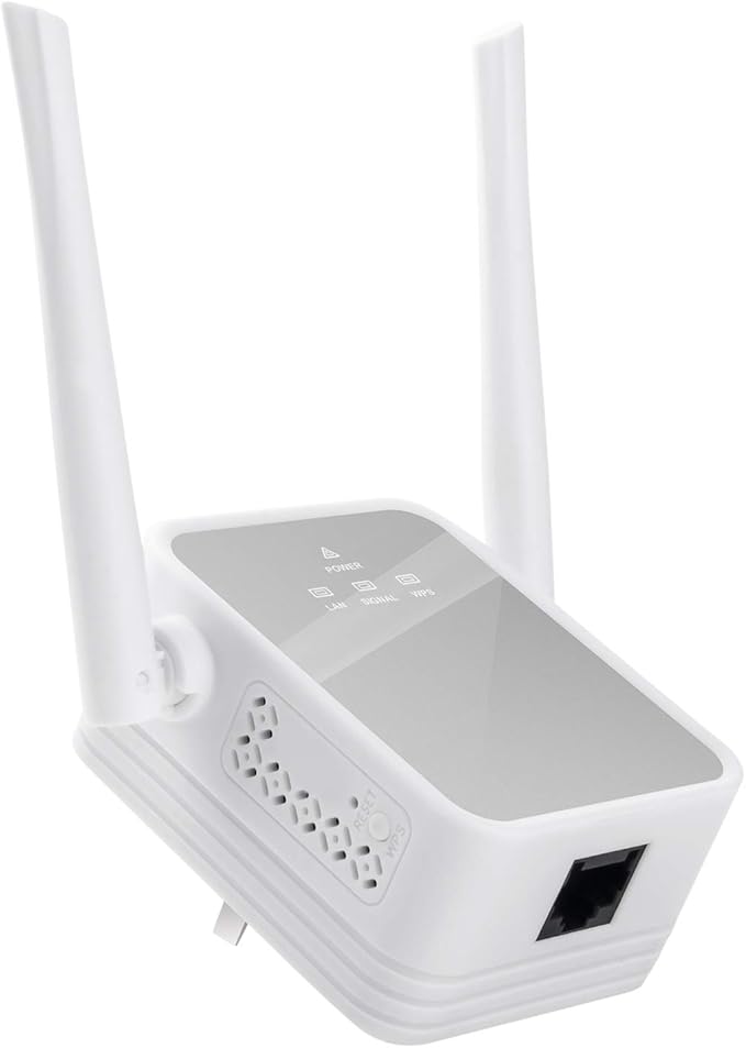 2025 Upgraded TUOSHI 1200Mbps WiFi Range Extender Signal Booster, Covers up to 5000Sq.ft and 35 Devices, 2.4 & 5GHz Dual Band WiFi Repeater with Ethernet/LAN Port
