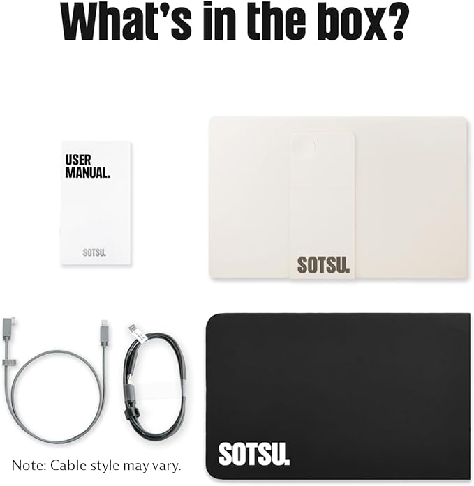 SOTSU FlipAction Go 14" Premium Portable Monitor SFA14PMML | Robust but Lightweight | Tempered Glass Cover | 1080p | 400 Nits | 100% sRGB | 5W | Super Versatile | USB C or Mini HDMI