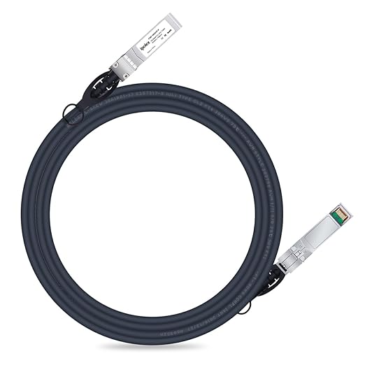 ipolex 10G SFP+ Twinax Cable, Direct Attach Copper(DAC) Passive Cable, 4m (13.12ft), for Cisco SFP-H10GB-CU4M, Meraki, Ubiquiti, Mikrotik, Intel, Fortinet, Netgear, D-Link, Supermicro, TP-Link