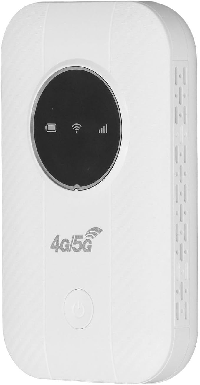 4G LTE Mobile Hotspot, Professional Portable Travel Routers SIM Card, 300Mbps High Speed Unlocked Router Hotspot Device for Home Office Travel, Up to 10 Users