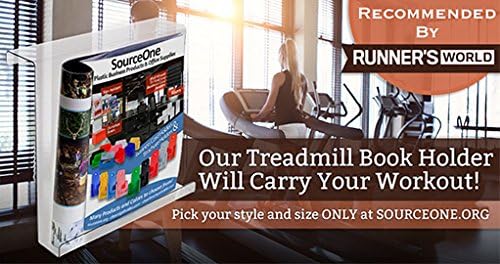 SOURCE ONE Ultra Small Compact Ipad/Kindle/Nook/Ereader Size Treadmill Book Holder