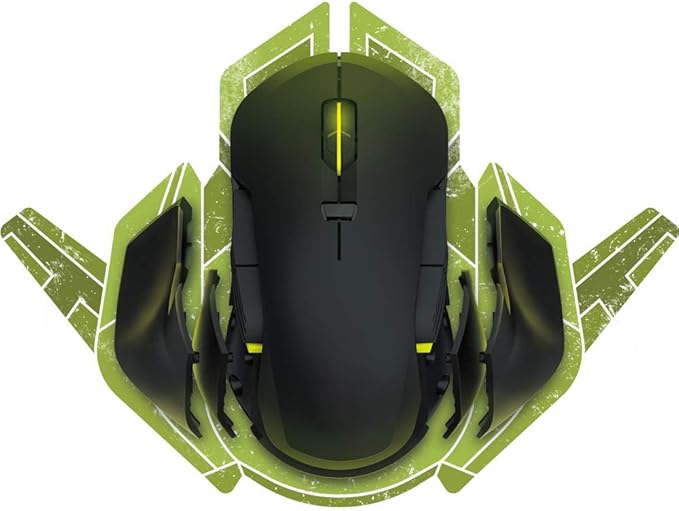 2.4G Wireless/Wired Gaming Mouse Portable Ergonomic Game Mice with USB Receiver, 16000 DPI Optical Sensor, 8 Programmable Buttons for Laptop, Notebook, PC Computer, MacBook