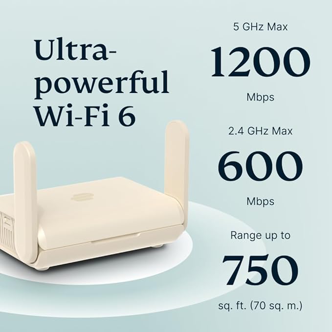 Aircove Go | Portable Wi-Fi 6 VPN Router | Protect Unlimited Devices | Free 30-Day ExpressVPN Trial | (U.S. & Canada Version)