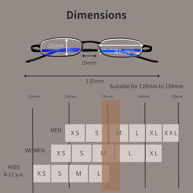 EZ Women Reading Glasses Men Blue Light Block Anti Eyestrain Slim Computer Reader Tube Small Glass Thin Compact