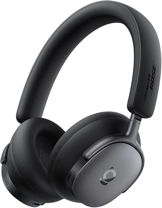 Baseus Inspire XH1 Adaptive Active Noise Cancelling Headphones, Sound by Bose, Dolby Audio, Premium Real-Time Adaptive ANC, Adaptive Tuning Rich Sound, Hi-Res Audio, 100H Playtime - Cosmic Black