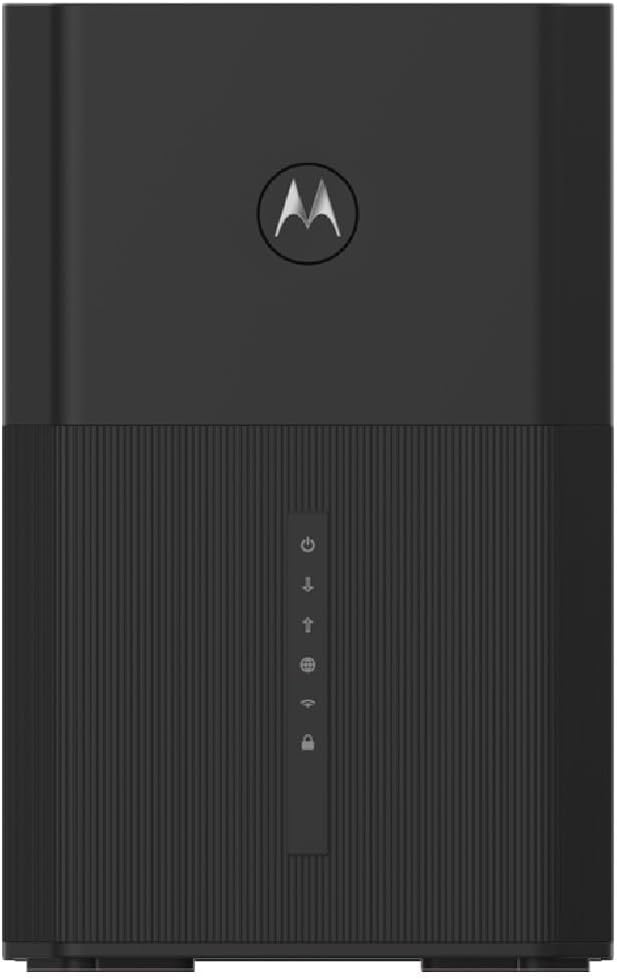 Motorola MG8725 WiFi 6 Router + Multi-Gig Cable Modem | 2-in-1 Device | Approved for Comcast Xfinity, Cox, Spectrum| Up to 6000 Mbps | DOCSIS 3.1 | AX6000 | [Not compatible with Xfinity 5G internet]