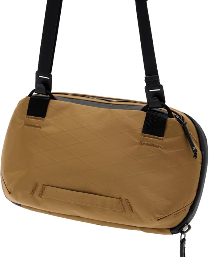 Peak Design Tech Pouch, Coyote, Electronics Organizer for Travel or Everyday Carry, Origami-Style Storage, Cable Pass-Through, Weatherproof, Gear Carry Bag for Men and Women