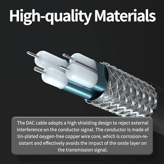 ipolex 40G QSFP+ DAC Twinax Cable, 40GBASE-CR4 Passive Direct Attach Copper Cable, 2m (6.56ft), 40G QSFP Cable for Cisco QSFP-H40G-CU1M, Meraki MA-CBL-40G-2M, Intel XLDACBL, Mikrotik, Netgear, TP-Link