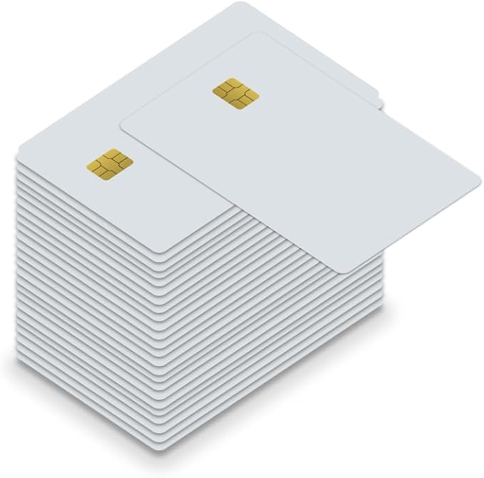 FIDO2 NFC Security Key Card – FIDO2 Level 1 Certified – Passwordless Login & 2FA via NFC or Contact – Works with Windows, Mac, iOS, Android – Ultra-Slim Tap-to-Login Card -Pack of 25