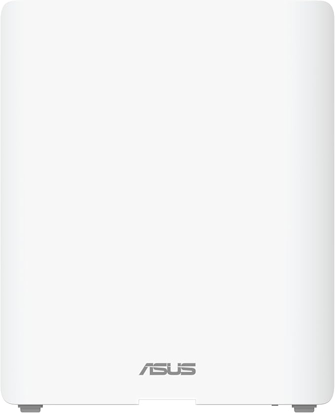 ASUS ZenWiFi BQ16 Pro Quad-Band WiFi 7 Mesh Router (1 Pack), up to 4000 sqft, 2X 10G Ports Each, Smart Home Master with Multi-SSID, VPN & Parental Controls, Subscription-Free Security, AiMesh