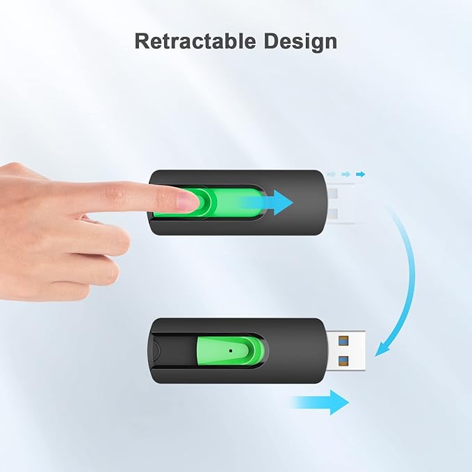 Aiibe 256GB USB 3.0 Flash Drive USB Drive Thumb Drive 256GB USB Flash Drive Memory Stick Jump Drive for Laptop