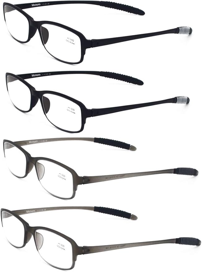 Computer Blue Light Blocking Reading Glasses(Flexible and Lightweight) UV Protection Readers Anti Eyestrain for Women Men