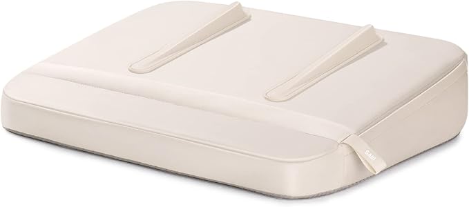 SAIJI Computer Lap Desk with Pillow Cushion,Ultra Lightweight Portable Computer Stand Desk for Couch, Bed & Chair