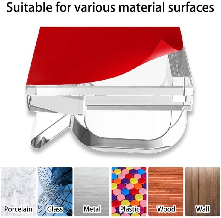 200 Pcs Cable Clips, Adhesive Cable Organizer Cord Holder Wire Clip Wire Management Self Adhesive Hooks Wire Holder for Office, Home(Transparent, 200PCS)