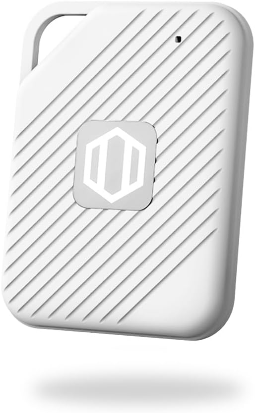 Offline Password Keeper – Secure Bluetooth Drive with Autofill, Store 1,000 Credentials, Military-Grade Encryption for Safe Password Management (White)