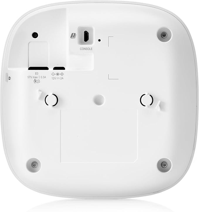 HPE Networking Instant On Access Point AP32 2x2 WiFi 6E Indoor Wireless Access Point | Secure, Tri-Band, Future Ready | Power Source Not Included | US Model (S1T22A)