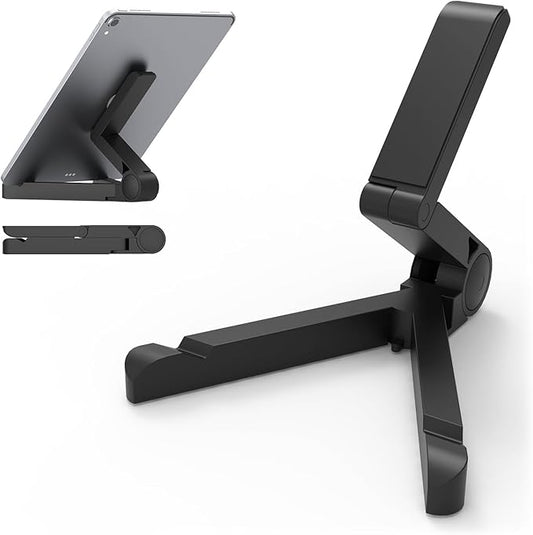 Kado Tablet Stand for Tablet, Adjustable Portable Monitor Holder, Foldable iPad Accessories for Office Compatible with Kindle, Switch, Surface Pro, iPad Pro/Air/Mini, iPhone Pro/Max/Plus
