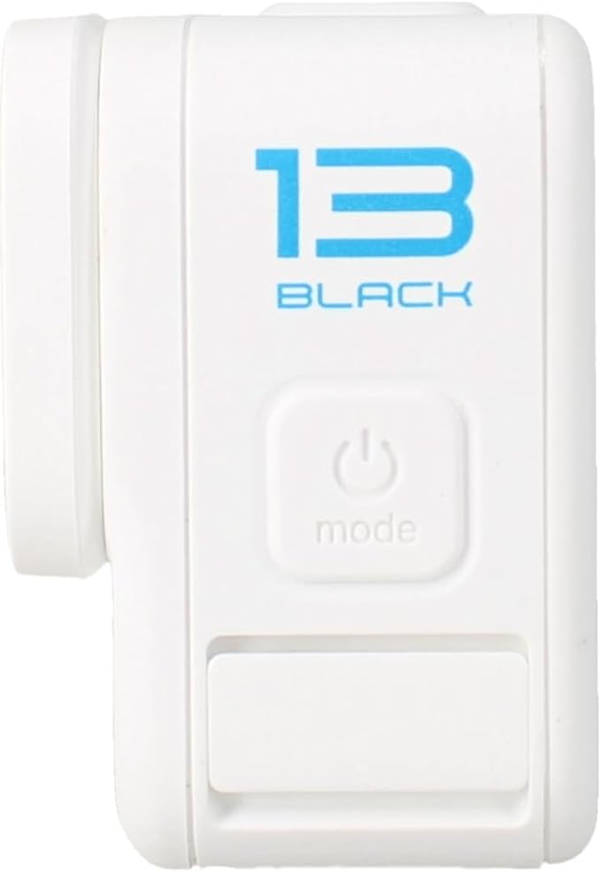 GoPro HERO13 (Hero 13) in Polar White - Waterproof Action Camera with 5.3K HDR Video, 27MP Photos, 1/1.9" Image Sensor, Live Streaming, Webcam + 64GB Card & 50 Piece Accessory Kit - Bundle