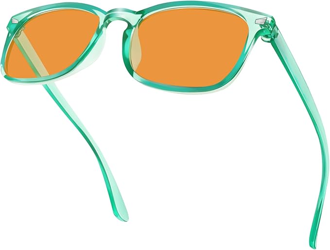 Blue Light Glasses for Woman Men | 99% Blue Light Blocking Glasses | Computer Glassess | Night Driving | Gaming | TV Phone Screen Reader Square Frame | Anti Eyestrain & UV Glare Protection